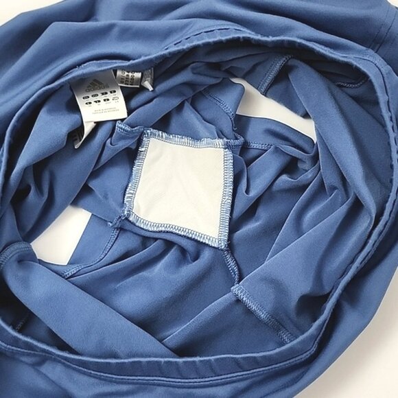 Adidas Clima 365 Women's Skort Skirt Blue Stretch Tennis Running Size Large - Picture 6 of 11